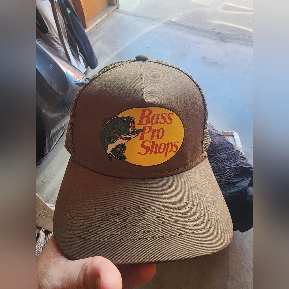 Bass Pro Shops Brown Cap Snapback
